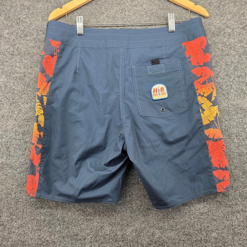 Howler Brothers HB Chargers Board Shorts Mens 33 Blue Tropical Floral - Picture 3 of 8